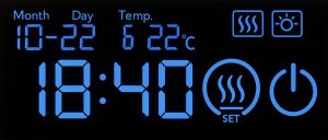 Touchschalter mit LCD-Display